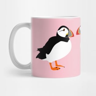 Farne Island puffins Mug